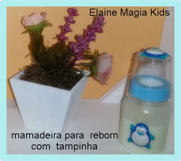 Mamadeira para bebê Reborn 35