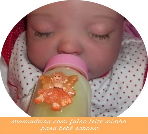 Mamadeira para bebê Reborn 13