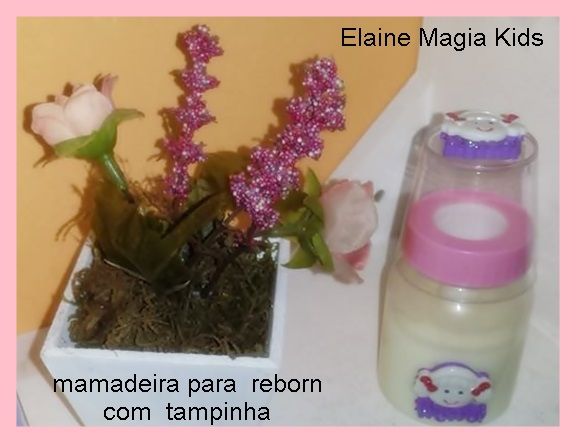 mamadeira  falso leite para reborn 80