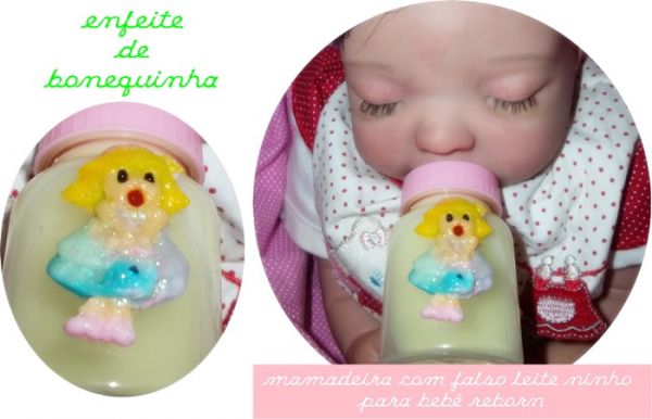 Mamadeira para bebê Reborn 7